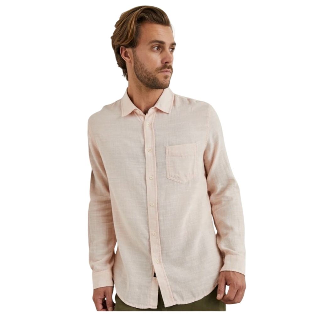 Rails Men’s Wyatt Button Down Shirt in Ebi 100% Cotton Lightweight Size Medium